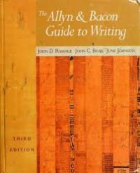 Image of The Allyn & Bacon guide to writing : brief edition / John D. Ramage, John C. Bean, June Johnson.